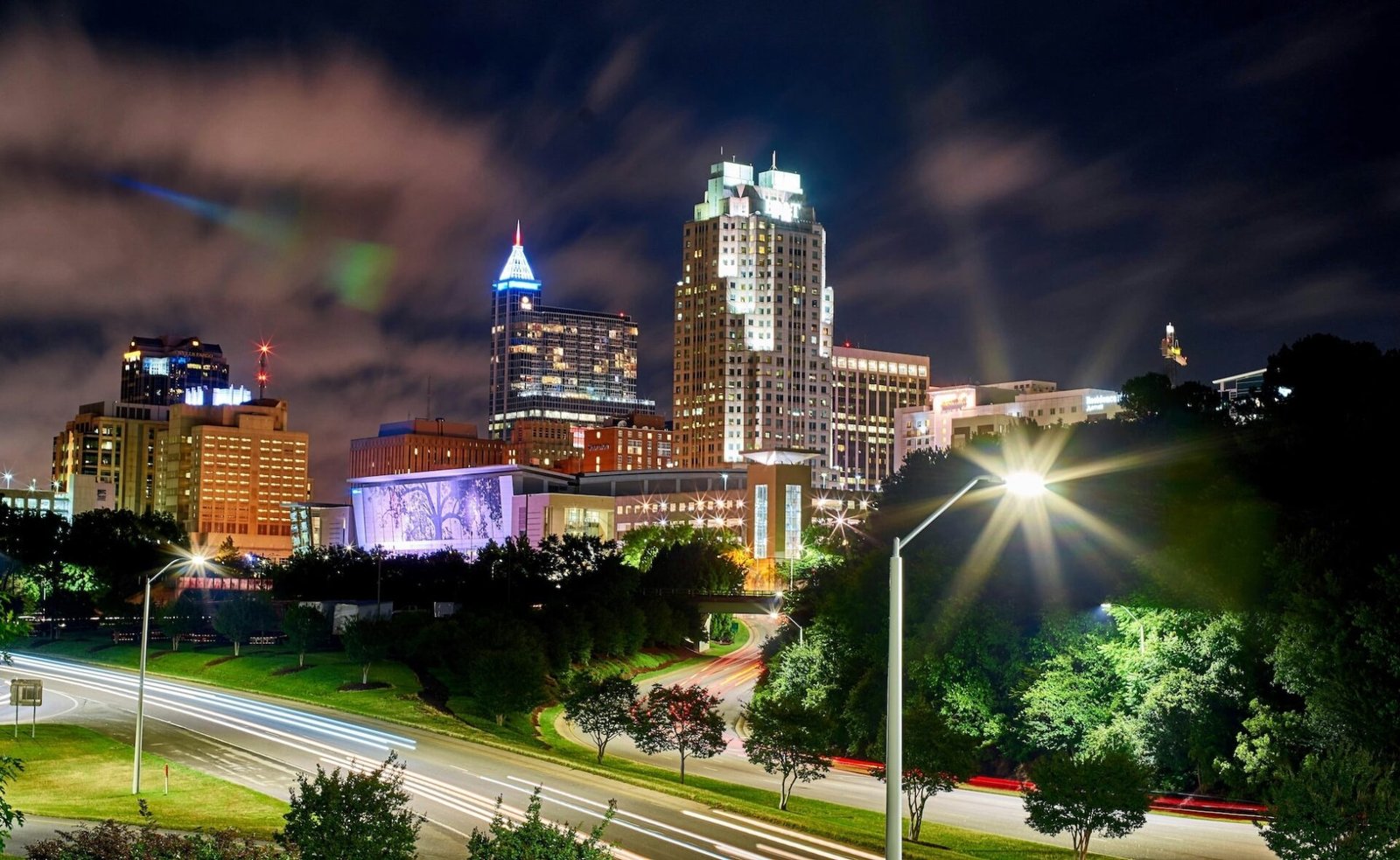 Raleigh skyline